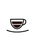 Icon of a cup of Ristretto doppio
