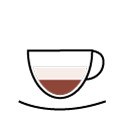 Icon of a cup of Cafe au lait