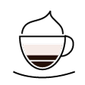 Icon of a cup of Flat White