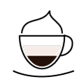 Icon of a cup of Cappuccino