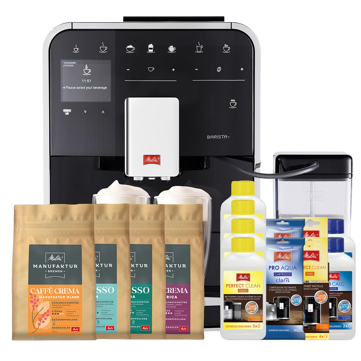 Produktbild von Barista T Smart®, Starterset, Schwarz - 2
