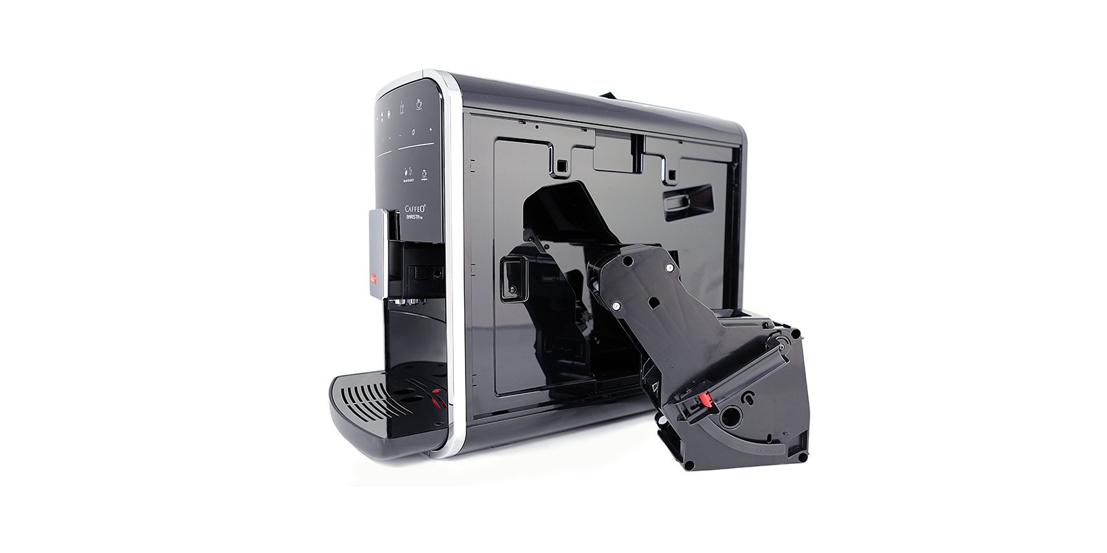 Image of spare parts including for example an extraction chamber