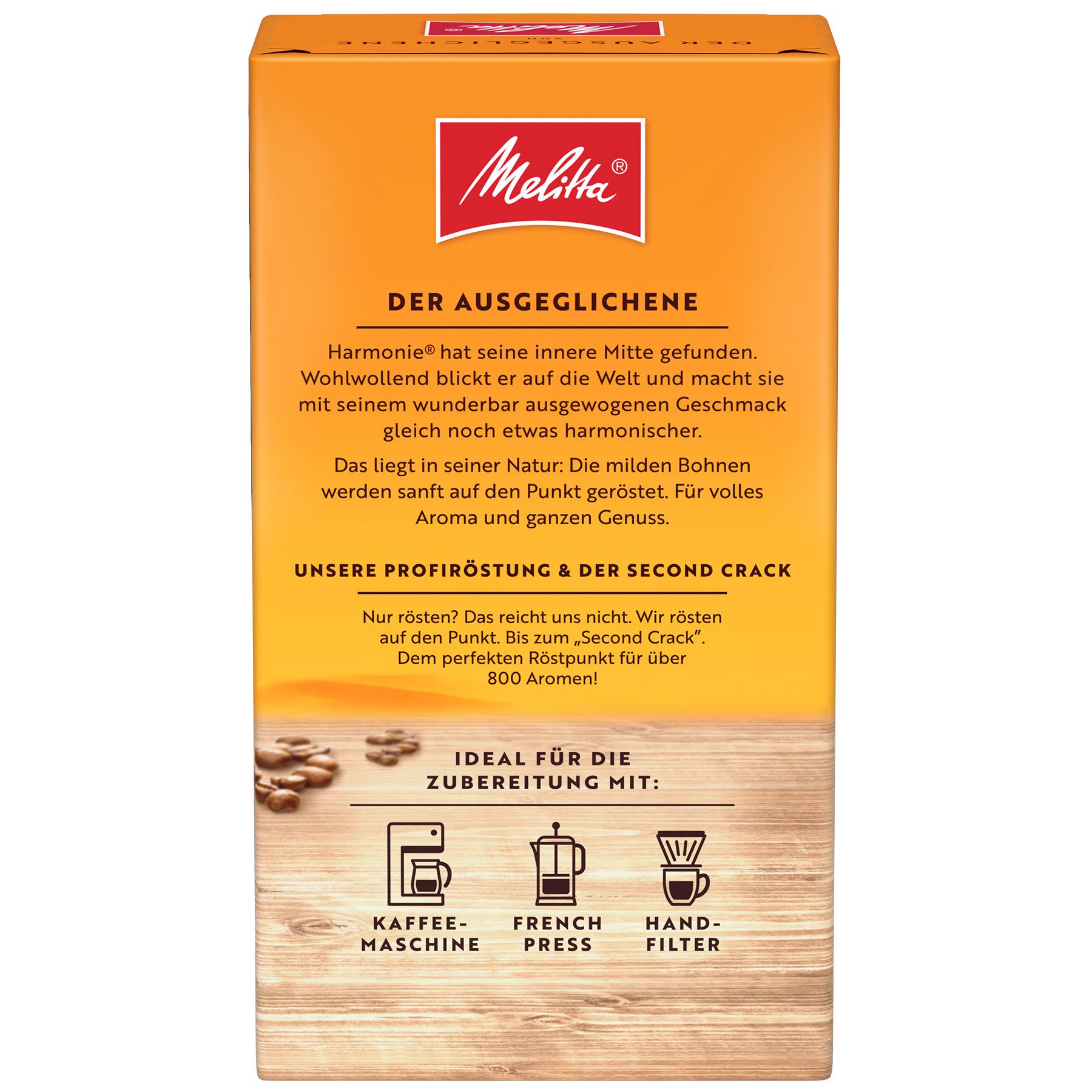 Produktbild von Melitta® Harmonie® mild Filterkaffee 500g - 1