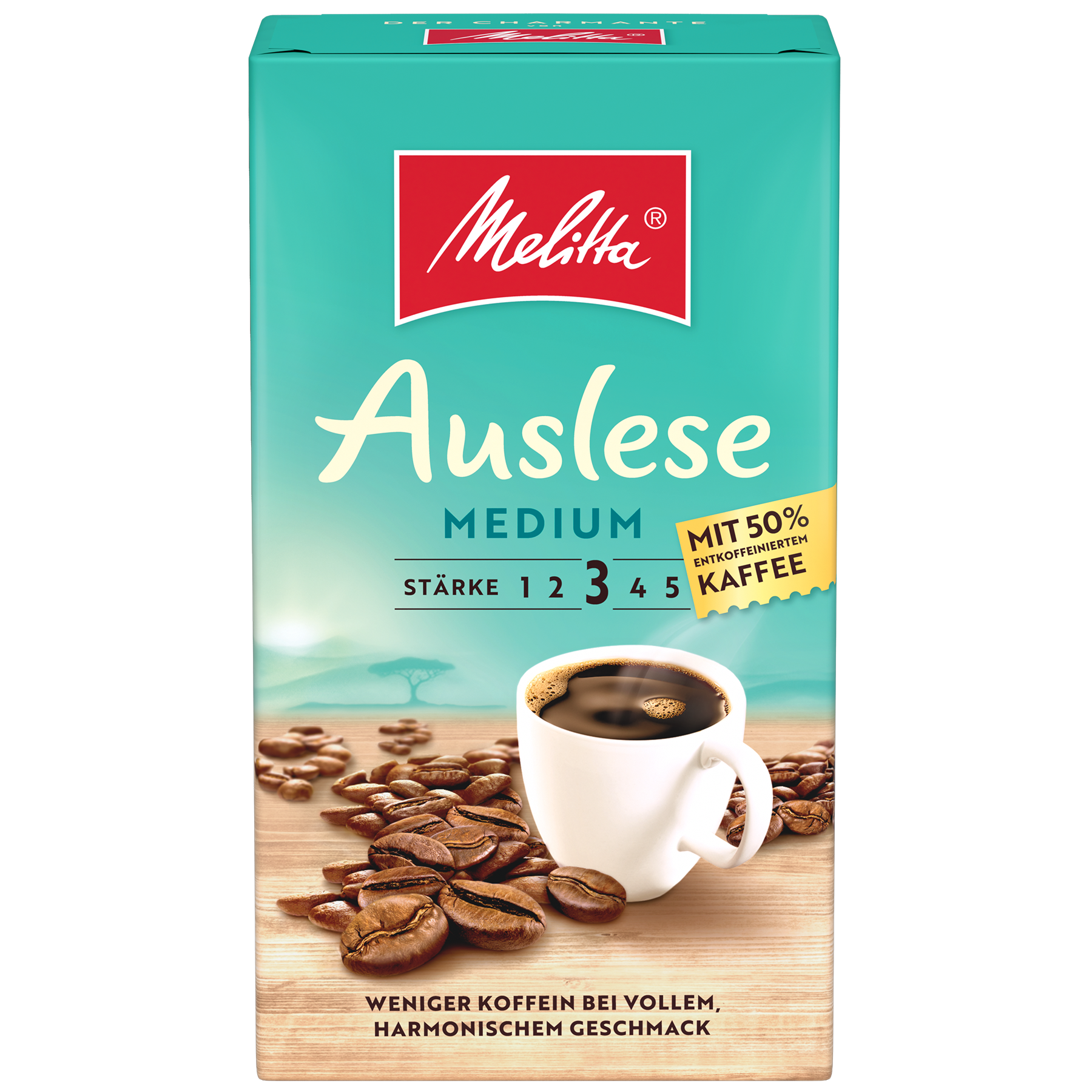 Produktbild von Melitta® Auslese Medium Filterkaffee 500g - 1