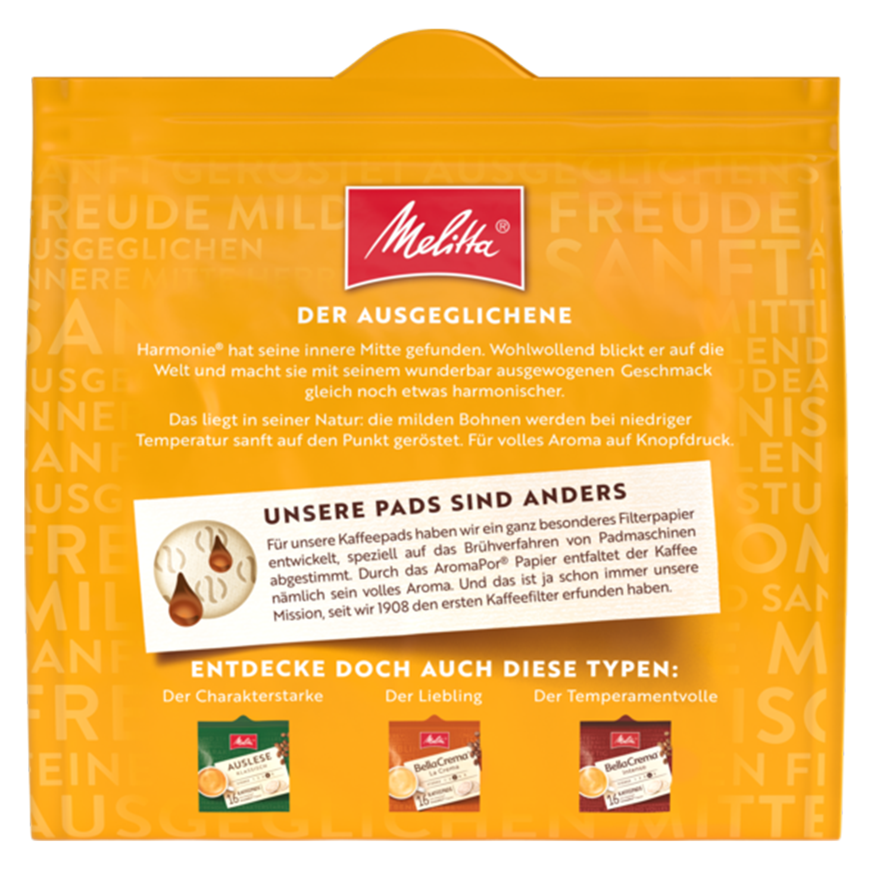 Produktbild von Melitta® Harmonie® mild Kaffeepads - 2