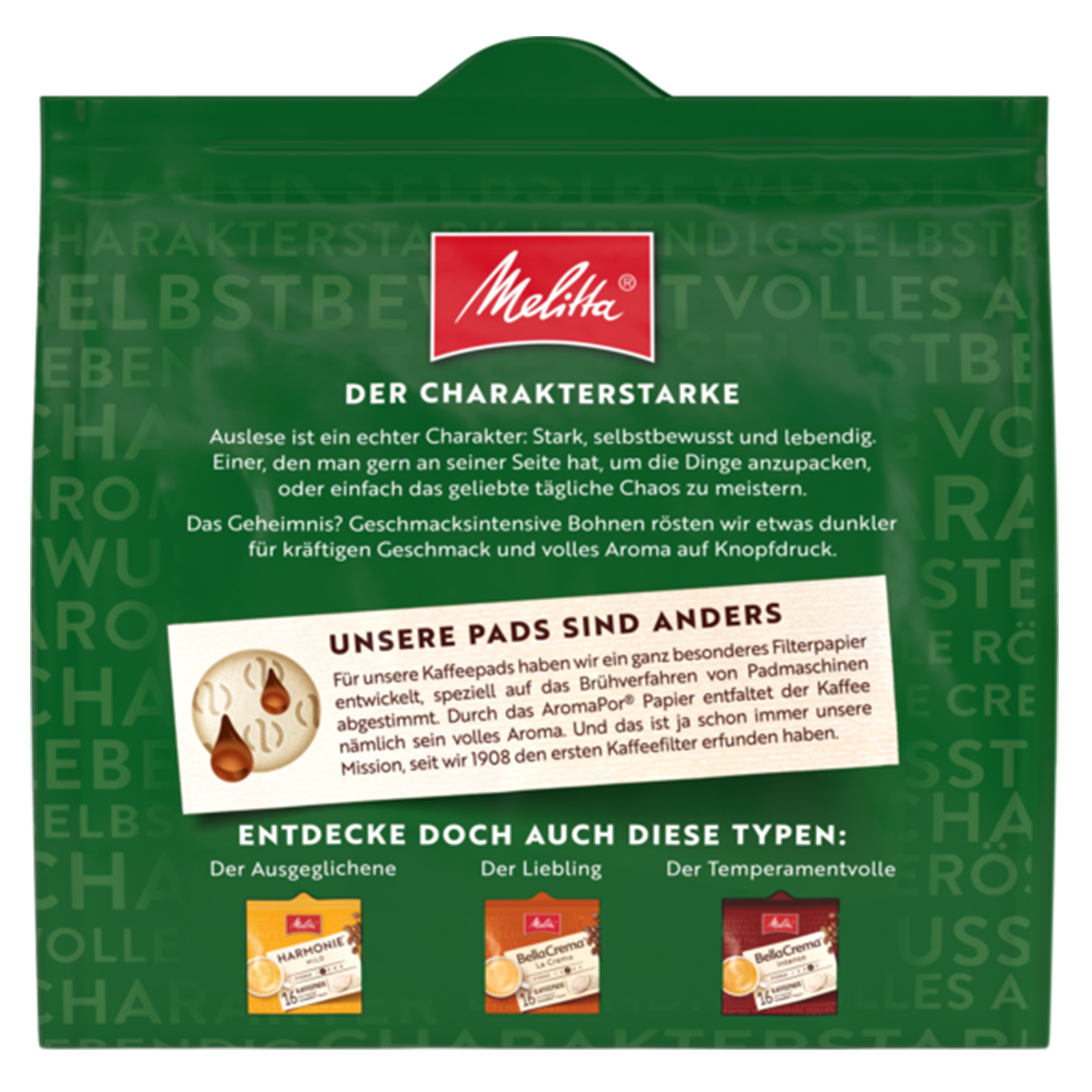 Produktbild von Melitta® Auslese Klassisch Kaffeepads - 1
