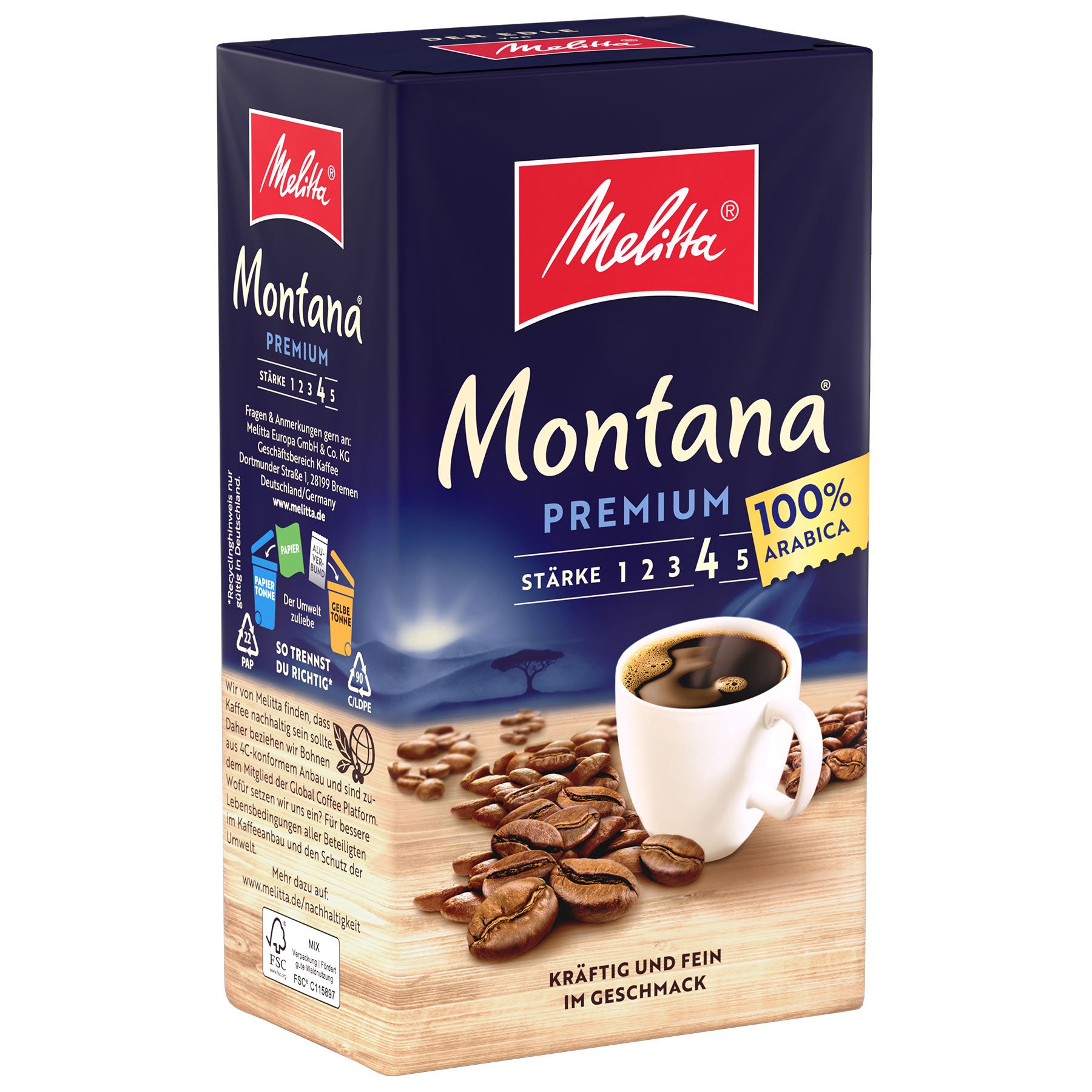 Produktbild von Melitta® Montana® Filterkaffee 500g - 2
