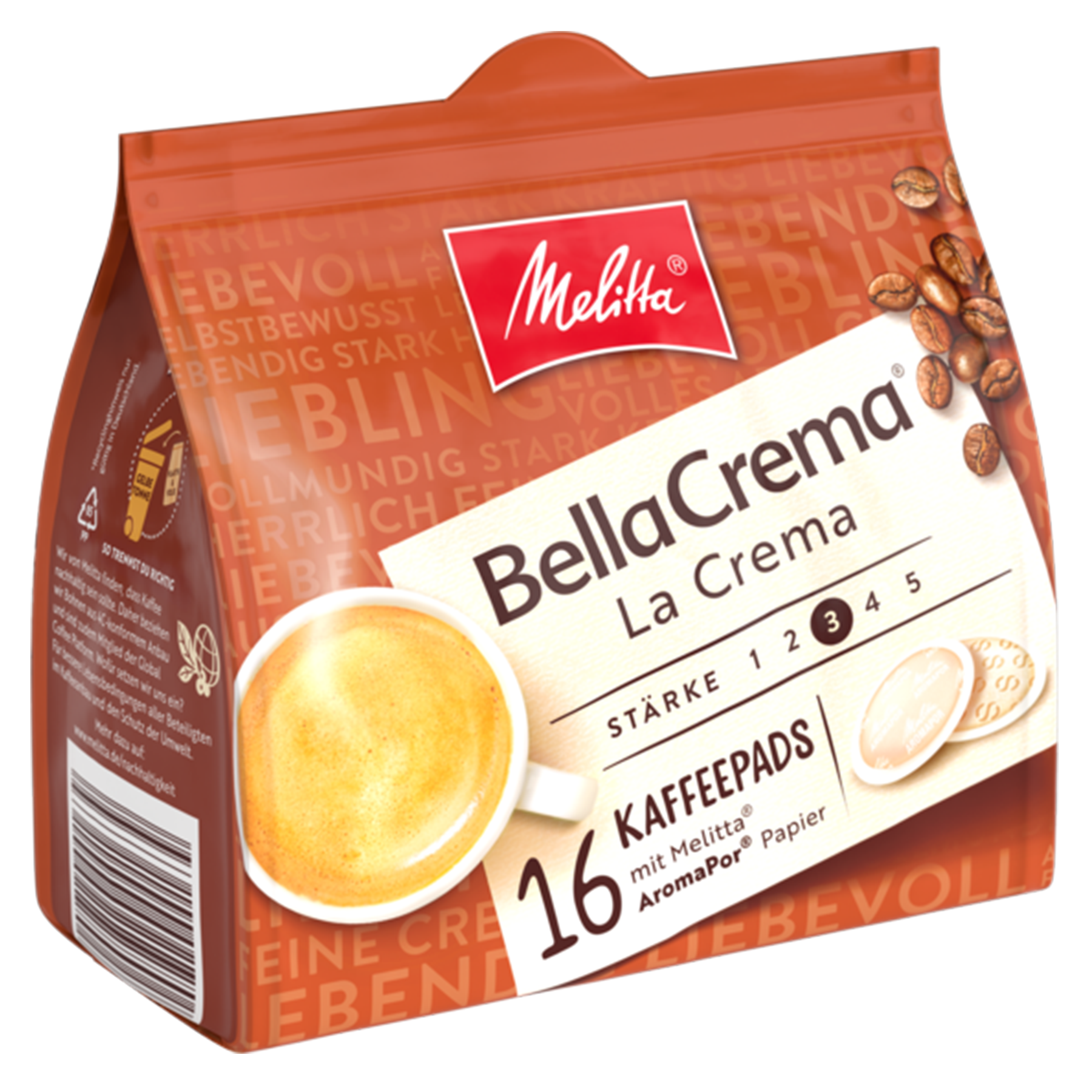 Produktbild von Melitta® BellaCrema® LaCrema Kaffeepads - 1