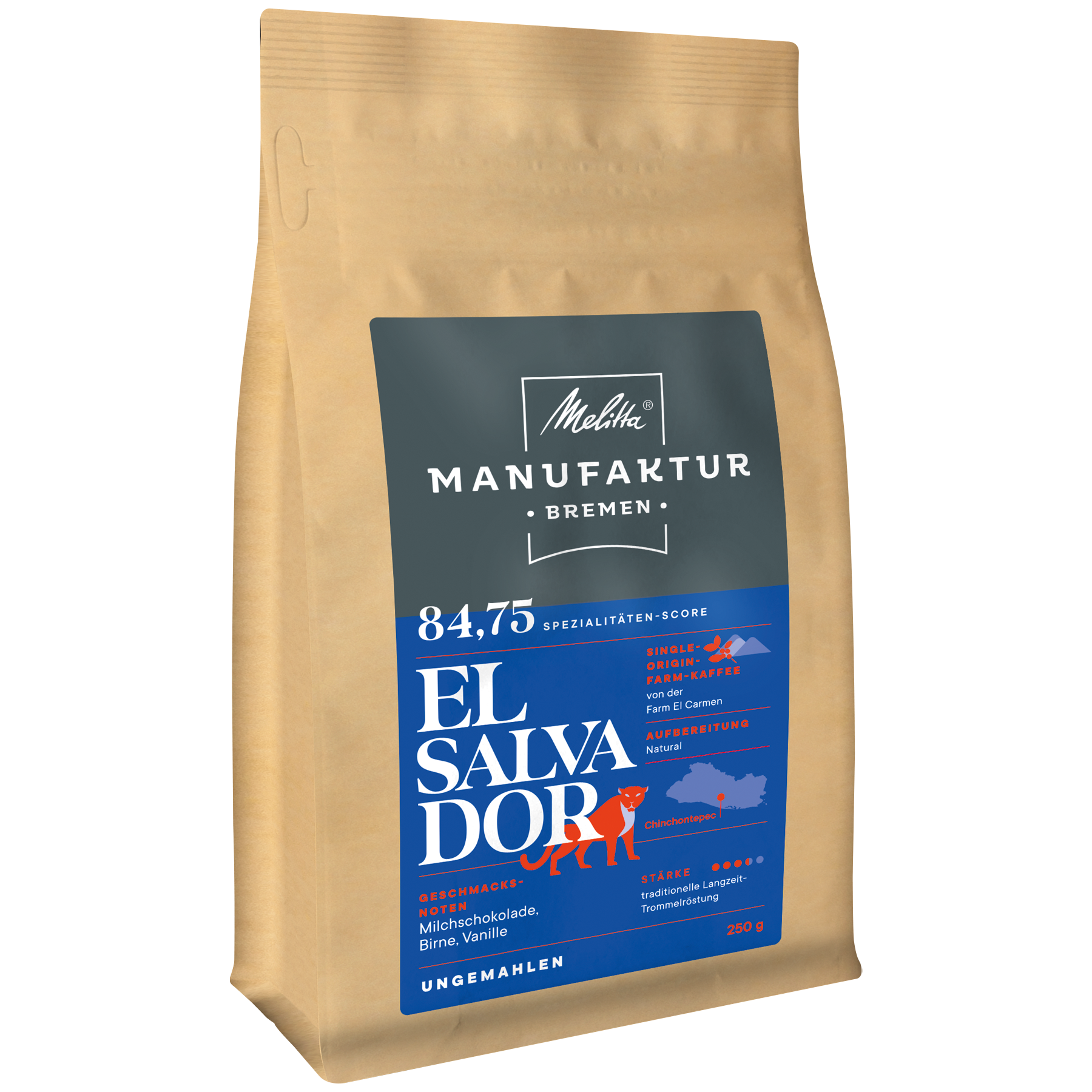Produktbild von Melitta® Manufaktur-Kaffee El Salvador Kaffeebohnen 250g - 2