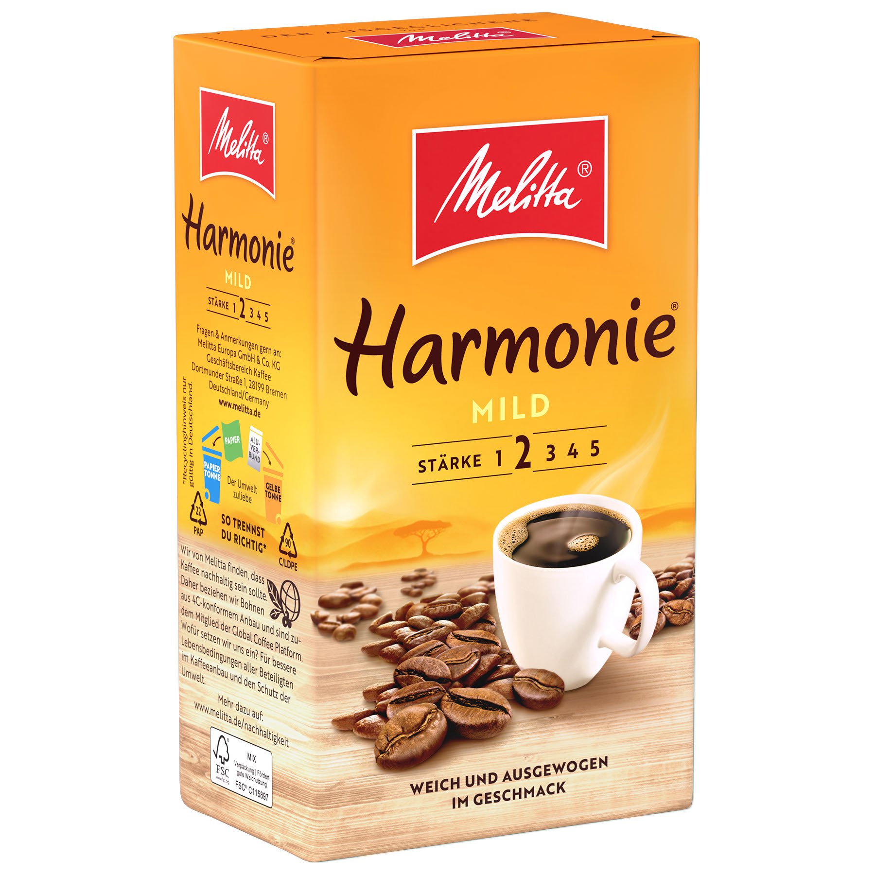 Produktbild von Melitta® Harmonie® mild Filterkaffee 500g - 3