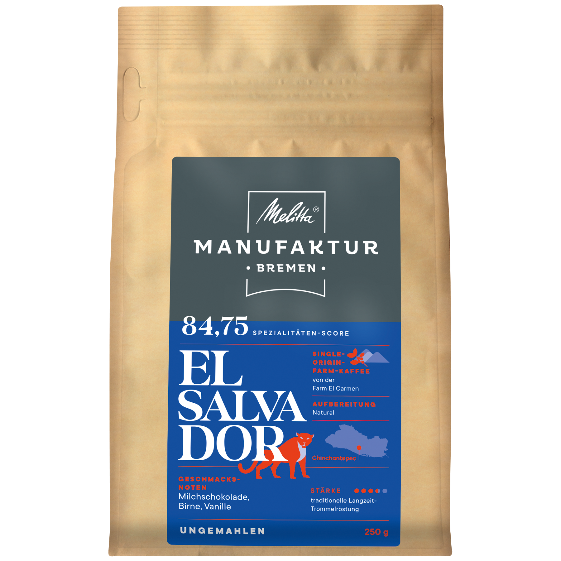 Produktbild von Melitta® Manufaktur-Kaffee El Salvador Kaffeebohnen 250g - 3