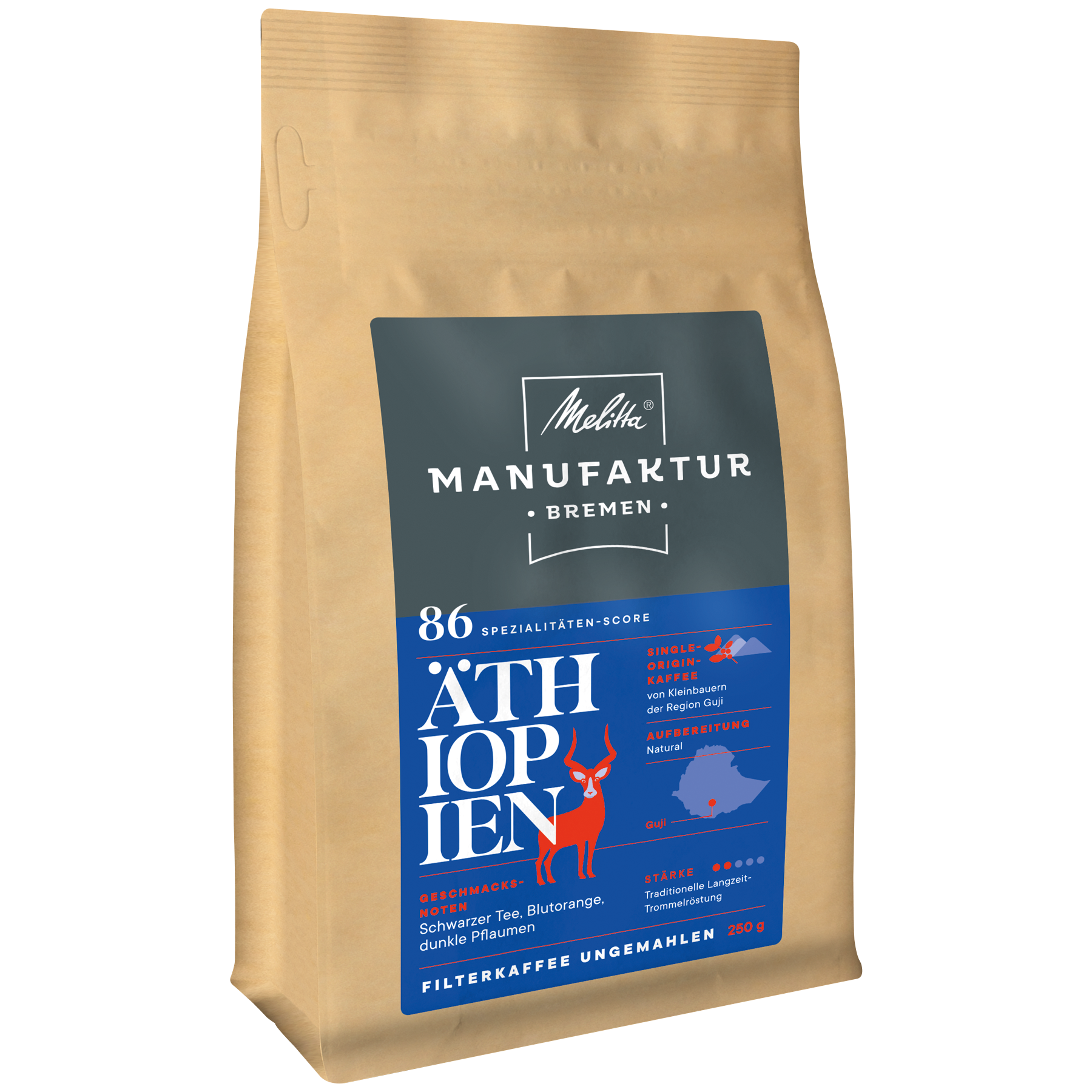 Produktbild von Melitta® Manufaktur-Kaffee Äthiopien Kaffeebohnen 250g - 3