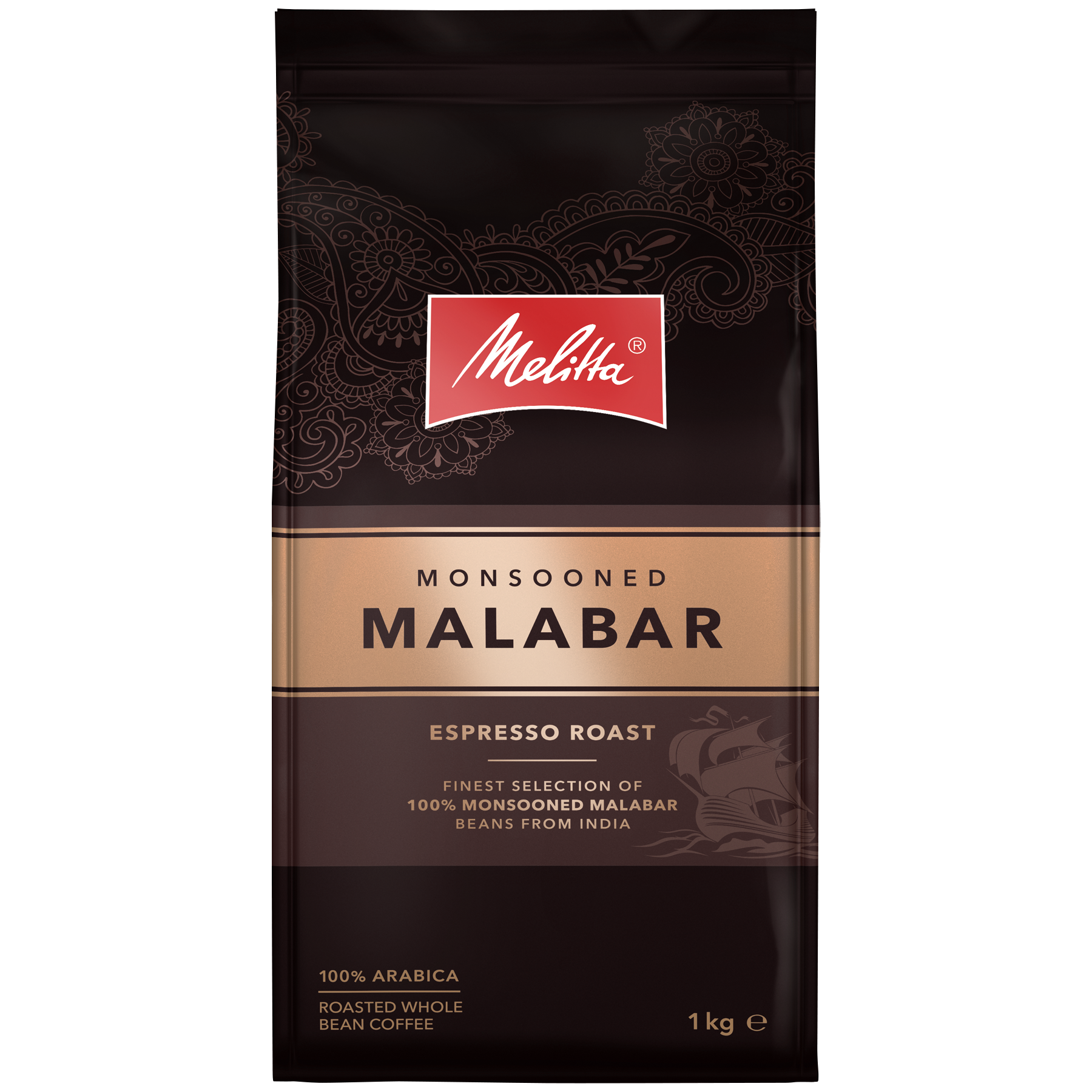 Produktbild von Melitta® Monsooned Malabar Kaffeebohnen 1000g - 3