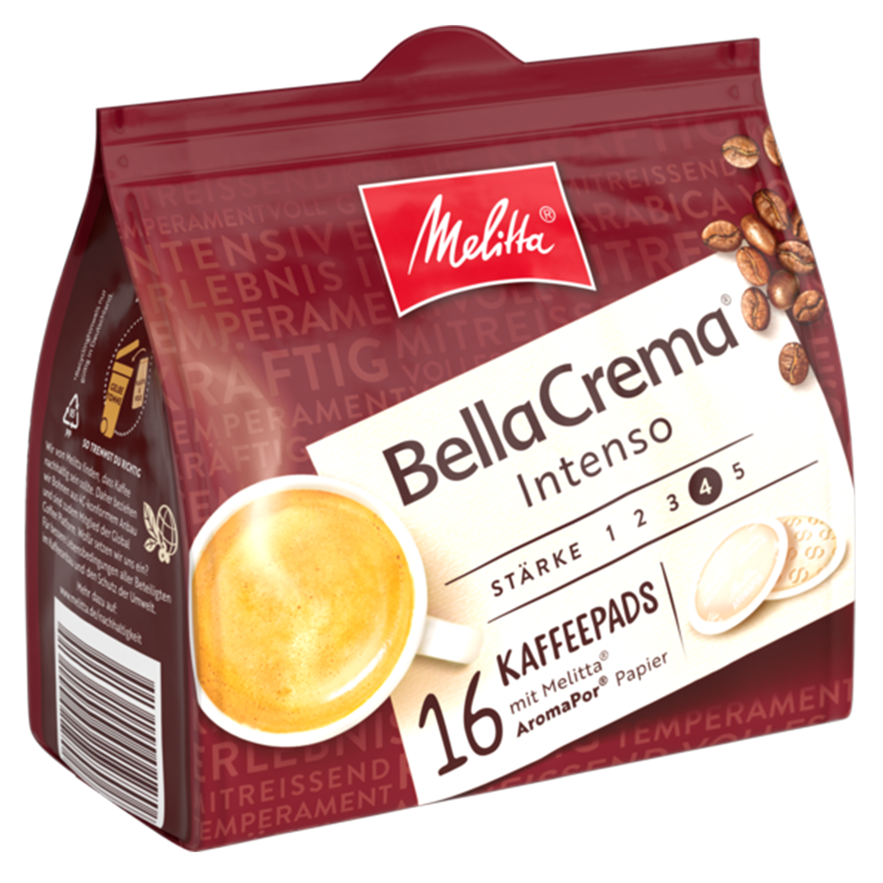 Produktbild von Melitta® BellaCrema® Intenso Kaffeepads - 3