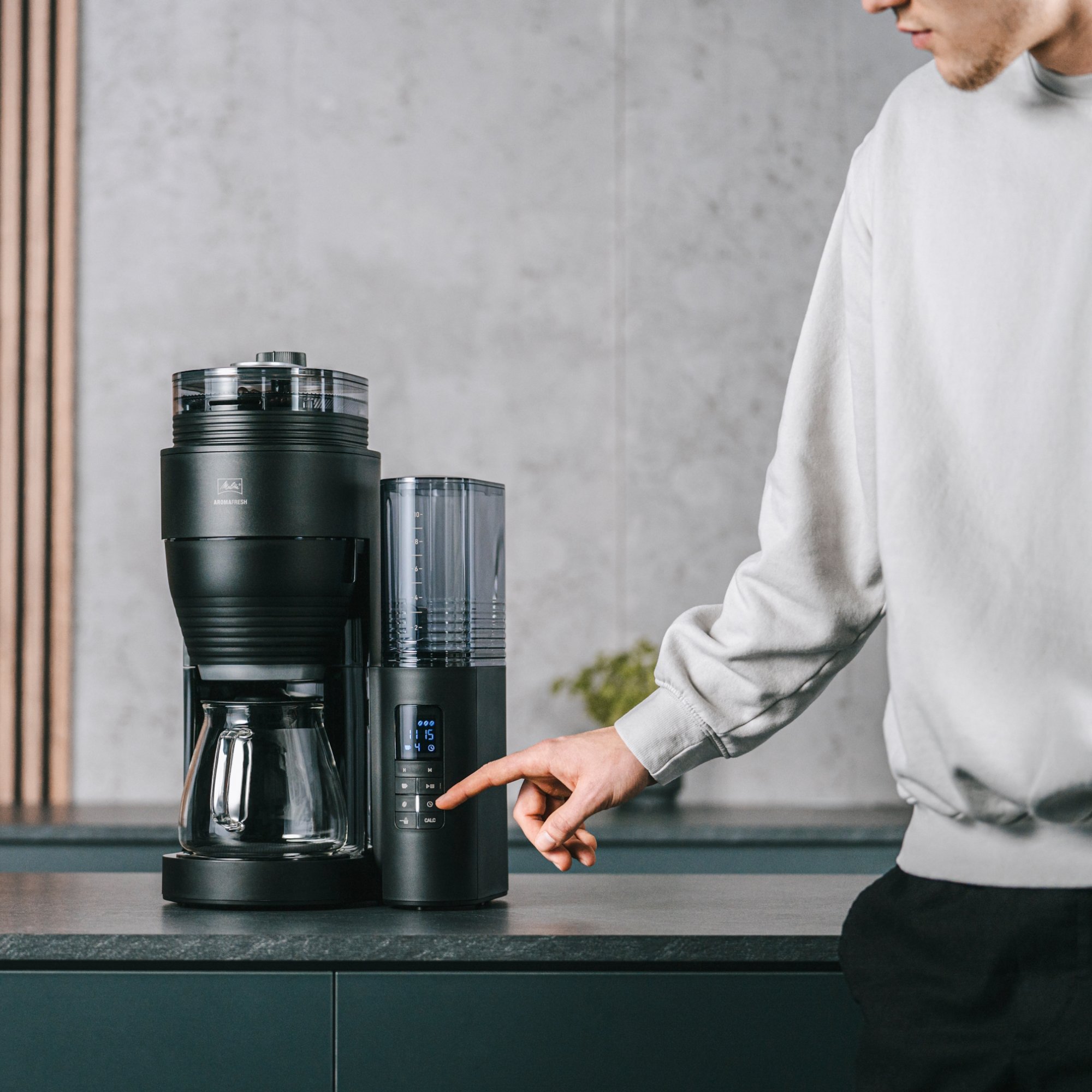 Produktbild von AromaFresh X (Refurbished) Filterkaffeemaschine mit Mahlwerk - 8
