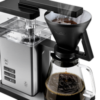 Produktbild von Melitta One® Filterkaffeemaschine, Schwarz-Edelstahl - 1