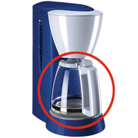 Produktbild von Glaskanne für Single 5 Filterkaffeemaschine - 1