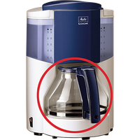 Produktbild von Glaskanne, Look, blau: Typ M 640-10  - 2