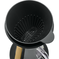 Produktbild von Melitta® AMANO Kaffeebereiter, schwarz-gold (B-Ware) - 1