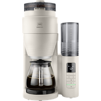 Produktbild von AromaFresh Pro X Filterkaffeemaschine mit Mahlwerk, Warm grey - 2