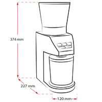 Produktbild von Calibra®  Kaffeemühle, Schwarz - 10