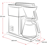 Produktbild von Melitta One® Therm Filterkaffeemaschine, Edelstahl - 4
