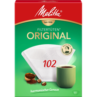 Produktbild von Melitta® Original, 102®, weiß, 80 St. Filtertüten®, Weiss - 1