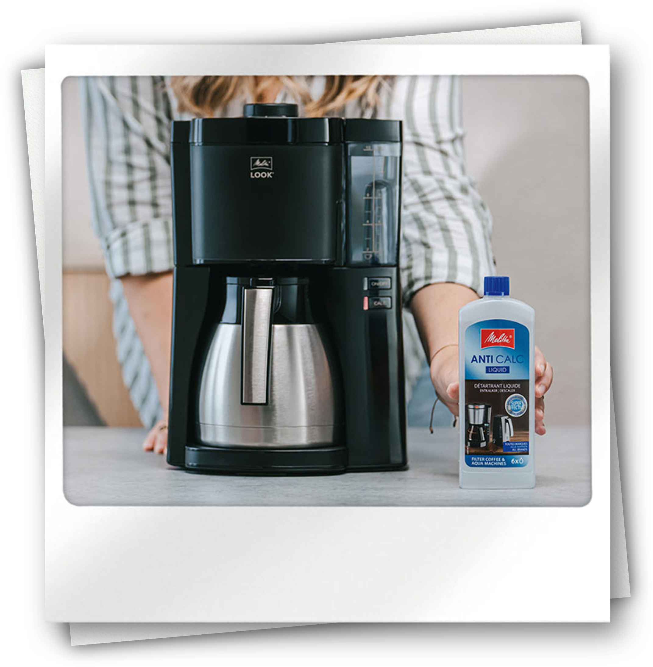 Polaroid of Melitta Look Therm with descaler
