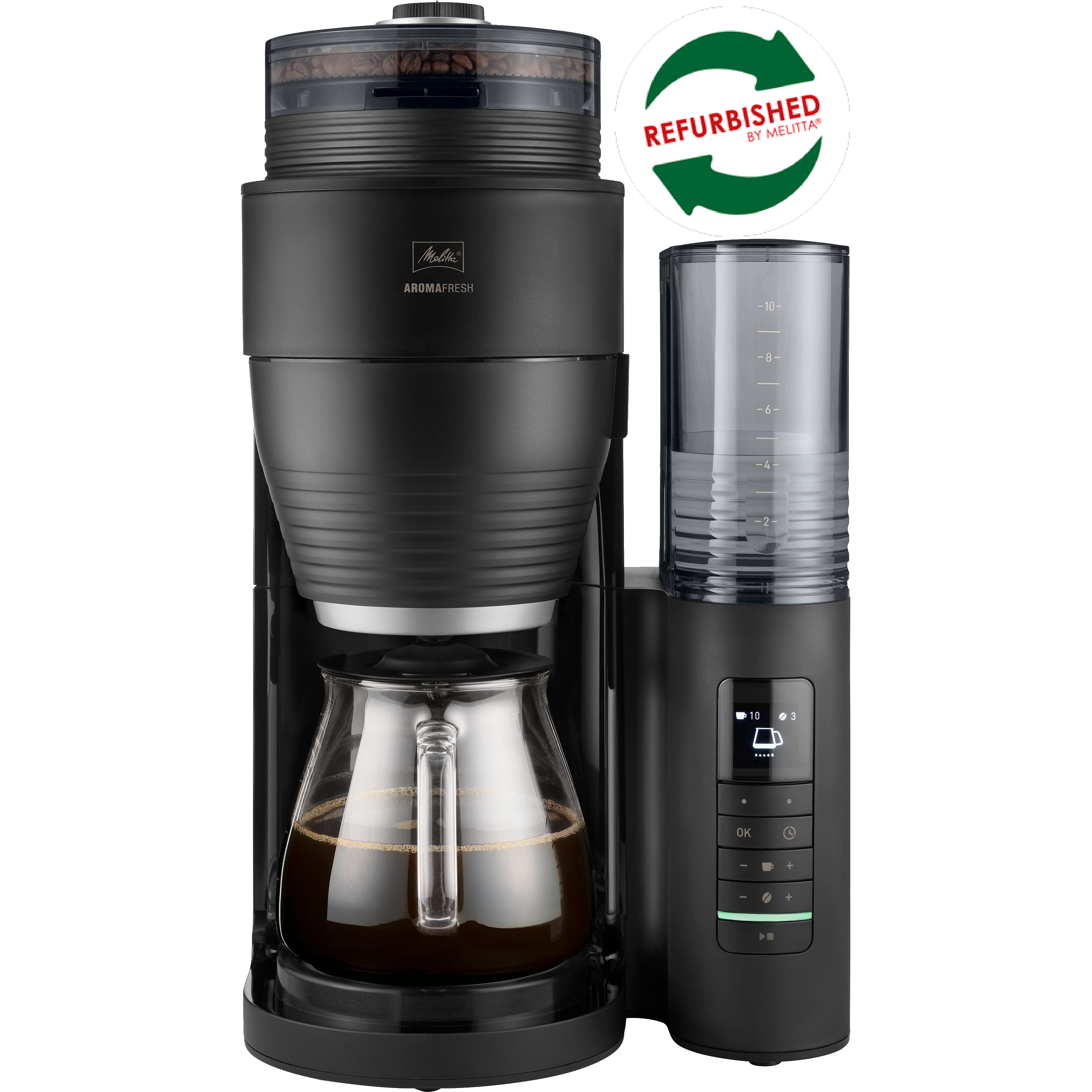 Produktbild von AromaFresh Pro X (Refurbished) Filterkaffeemaschine mit Mahlwerk - 3