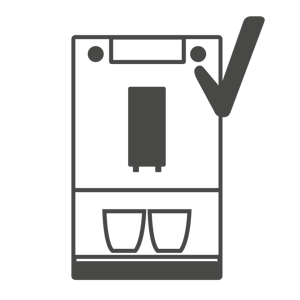 Icon Kaffeevollautomat funktioniert wieder