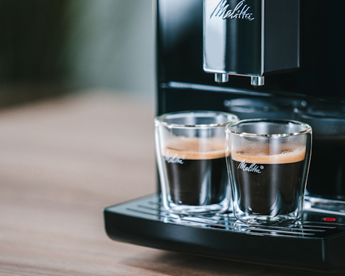 Melitta Espresso wurde frisch gemacht