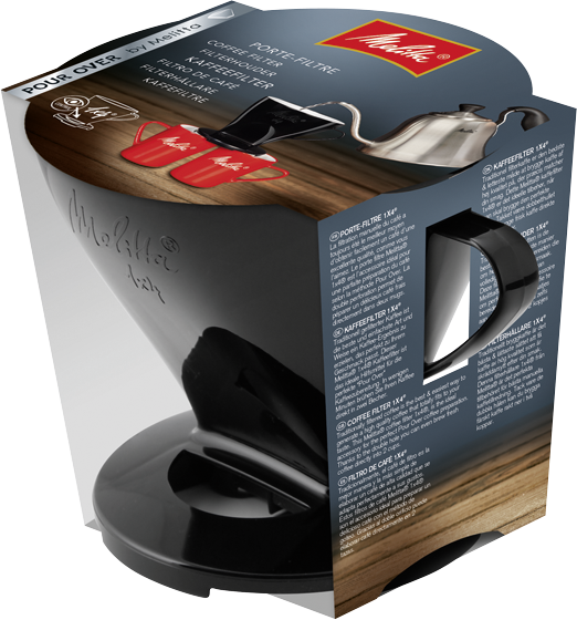 Produktbild von Kaffeefilter 1x4® schwarz - 4