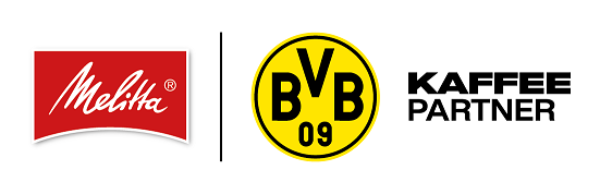 Logo Melitta coffee partner of Borussia Dortmund