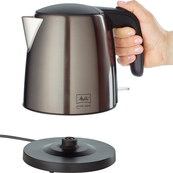 Produktbild von Prime Aqua mini Wasserkocher, Grau - 8