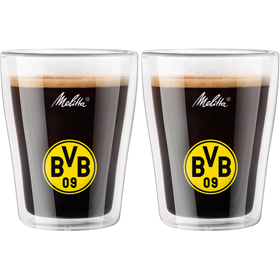 Produktbild von Doppelwandige Kaffee-Gläser BVB  - 1
