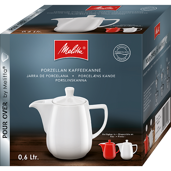 Produktbild von Pour Over Porzellankanne, 0,6l - 2