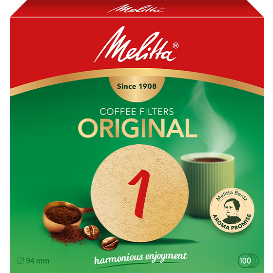 Melitta® Filtertüten® Original, Rundfilter, 100 Stk.