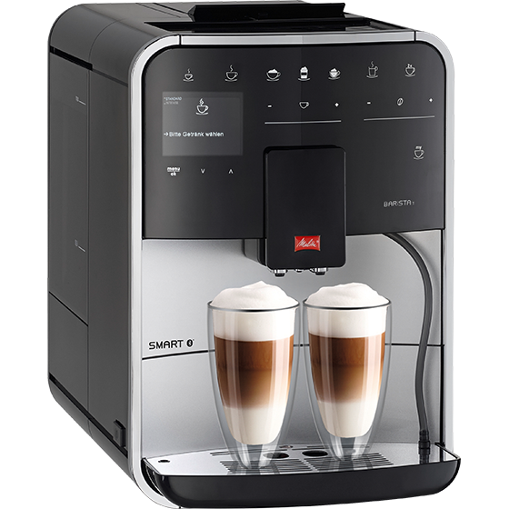 Produktbild von Barista T Smart® Kaffeevollautomat, Schwarz-Silber - 25