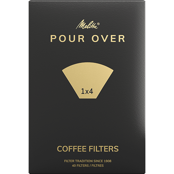 Produktbild von Melitta® Pour Over 1x4®, weiß, 40 St. Filtertüten® - 1