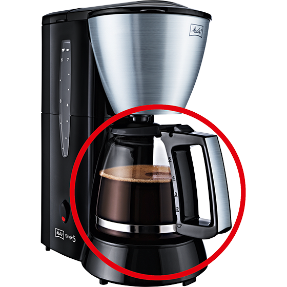 Produktbild von Glaskanne für Single 5 Filterkaffeemaschine - 1