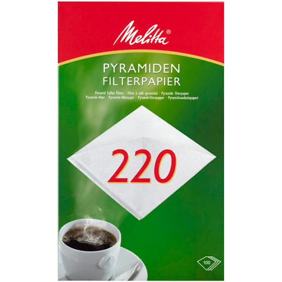 Produktbild von Melitta® PA SF 220G Pyramiden-Filterpapier - 1