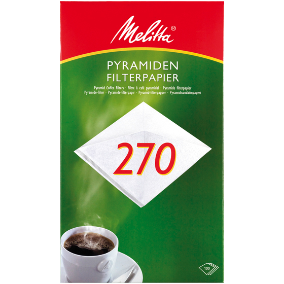 Produktbild von Melitta® PA SF 270G Pyramiden-Filterpapier - 1