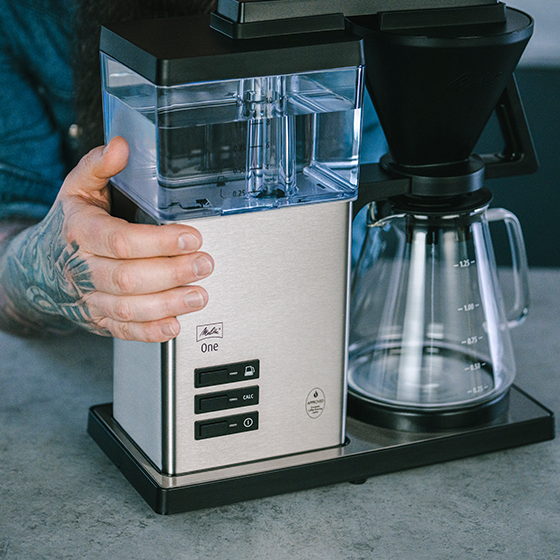 Produktbild von Melitta One® Filterkaffeemaschine, Schwarz-Edelstahl - 5