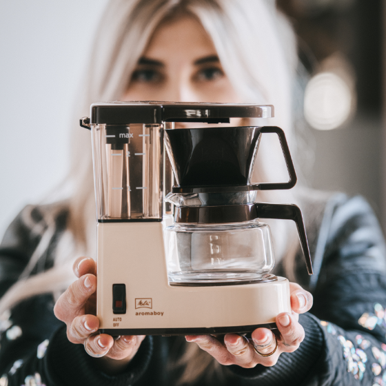 Produktbild von Aromaboy® Filterkaffeemaschine, Beige-Braun - 7