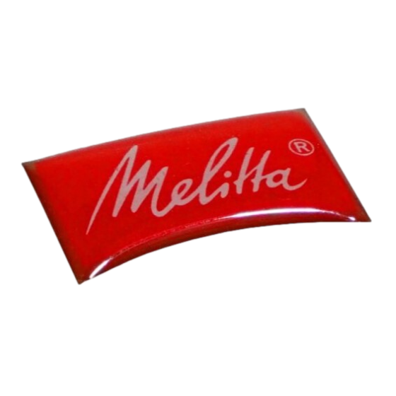 Produktbild von Melitta®-Logo für Passione®, Varianza® und Barista TS Smart®  - 1