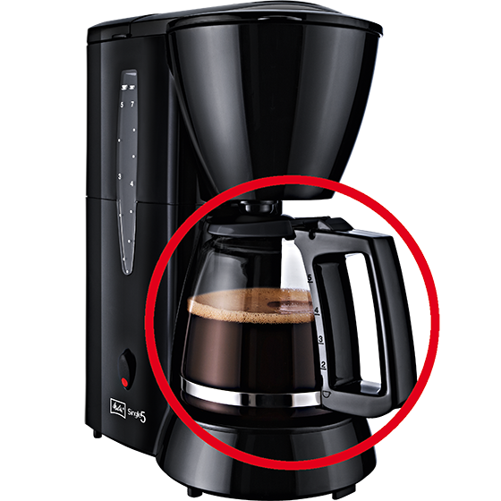 Produktbild von Glaskanne für Single 5 Filterkaffeemaschine - 1