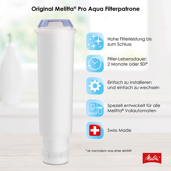 Produktbild von Pro Aqua Filterpatrone für Kaffeevollautomaten - 7