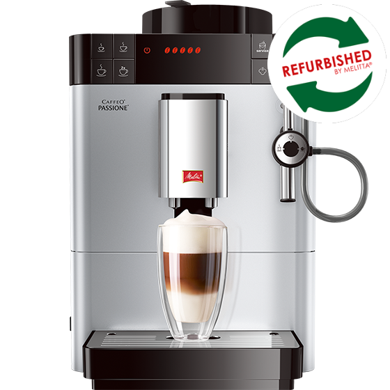 Produktbild von Passione®, silber (Refurbished) Kaffeevollautomat, Silber - 4
