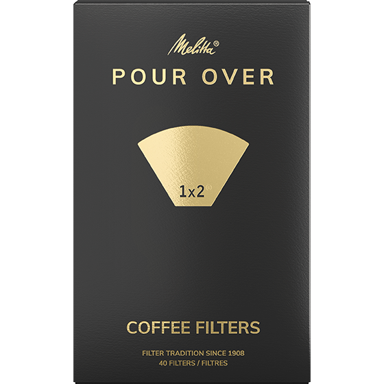 Produktbild von Melitta® Pour Over 1x2®, weiß, 40 St. Filtertüten® - 1
