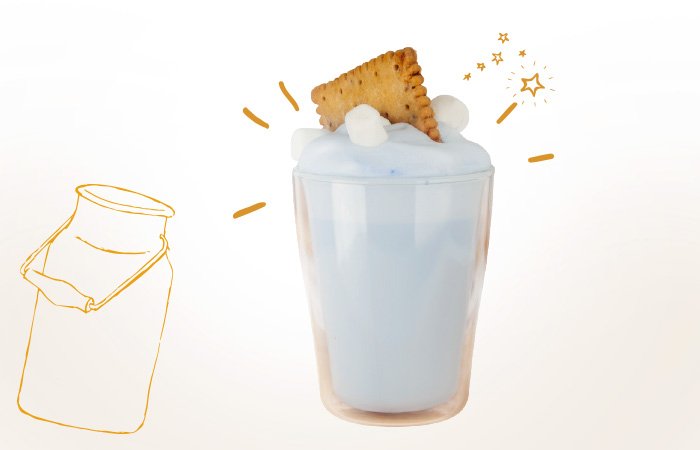 Melitta Cookie Monster latte coctail